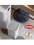 BALDE LIXO 30100 ELEGANCE BRANCO 6L 20,5X20,5X28CM PLST
