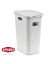 CESTO ROUPA 30500 ELEGANCE BRANCO 36L 39X28,5X54,5CM PLST