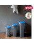 BALDE LIXO 70782 HOME ECO 40L C/TAMPA AZUL