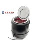 PANELA SOPA ELETRICA HENDI 860083 PRETA 8L 34X36CM 435W