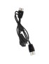 CABO LIGAÇAO H05RNF DUPLO C/INTERRUPTOR 130CM ELETRICO PRETO