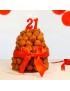 VELA ANIVERSARIO 370890 NUMERO 9 VERMELHA 3,5X5,5CM