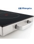 PLACA VITROCERAMICA ORBEGOZO PCE 6000 DUPLA 2800W 56X28CM