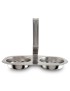 BASE GALHETEIRO 15800 23X23X16CM INOX 18/10