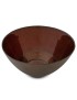 SALADEIRA METALLIC 8840 BROWN  Ø30CM VIDRO