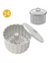 FORMA  PUDIM CANELADA 413  Ø 14CM ALU FERRADURA