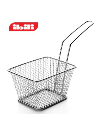 CESTO REDE IBILI 751900 MINI RETANGULAR 9X10,5CM INOX