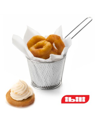 CESTO REDE IBILI 751910 MINI REDONDO Ø9X7,5CM INOX
