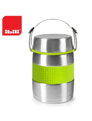 TERMO SOLIDO IBILI 741412 CLASS 1,2L  12,3X18,5CM INOX/SILIC