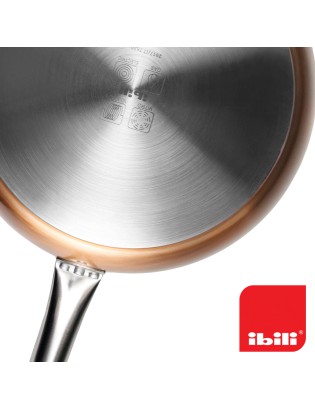FRIGIDEIRA FUNDA IBILI 495328 COPPER Ø28X7,5CM ANTIAD IN