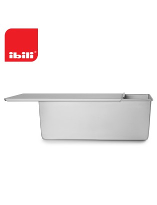 FORMA PAO IBILI 815634 XL C/TAMPA  34,5X12X12,5CM ALUMINIO