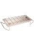 ASSADOR CHOURIÇO JAVA C/GRELHA 28X12CM AÇO E INOX 18/10