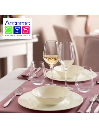 CALICE ARCOROC MINERAL 35CL CONJ.6 VIDRO