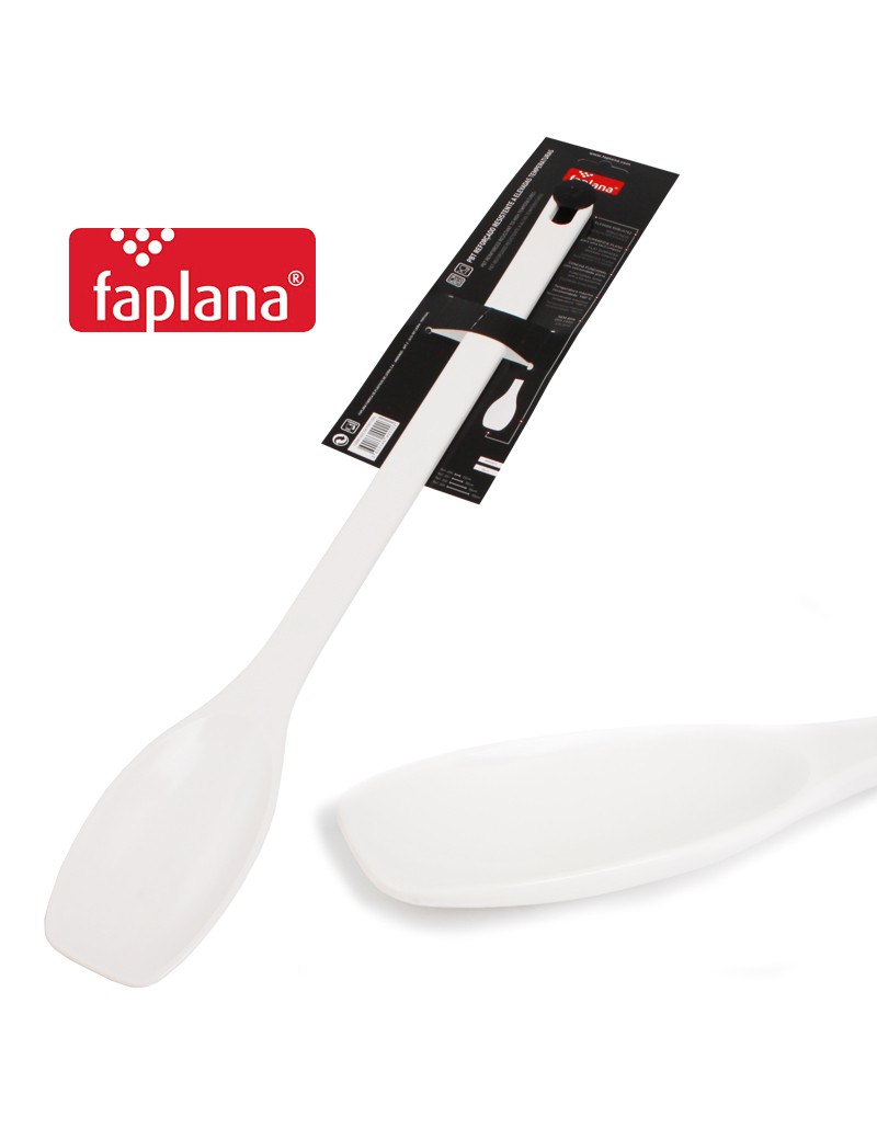 COLHER COZINHA 203 BRANCO 50CM PBT PROFISSIONAL