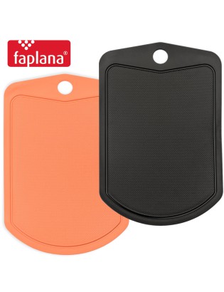 TABUA COZINHA ARCUS 815 CONJ.2 PRETO+SALMAO 350X230X4,5MM