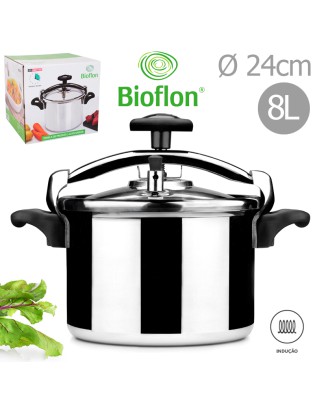 PANELA PRESSAO BIOFLON 8L...