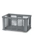 CAIXA ECOLISBOX 1505 PEAD 600X400X320MM CINZA RECICLADA