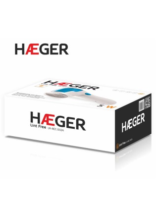 TIRA BORBOTOS HAEGER LINT FREE LR-REC.002A 5W RECARREGAVEL