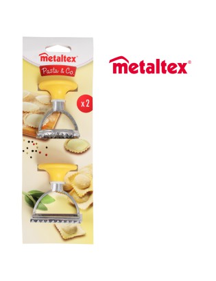 CORTA-MASSAS MET 252326 RAVIOLI CONJ.2 (RED.5CM + QUAD.6CM)