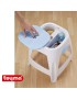 BANCO 0525/10 C/ALOJAMENTO 39X39X44CM BRANCO PLST