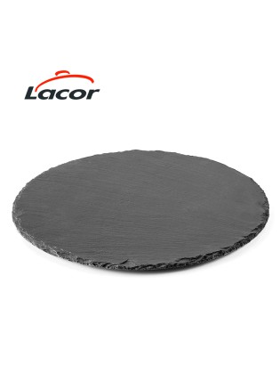 BANDEJA LACOR 61072 REDONDA ARDOSIA Ø30CM
