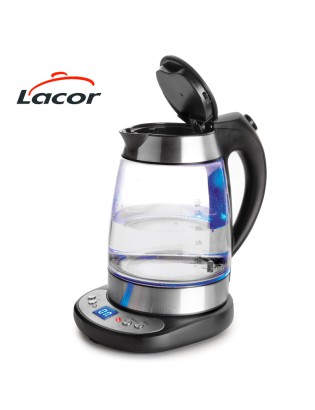 JARRO ELETRICO LACOR 69292 1,7L INOX18/10 / VIDRO 2200W