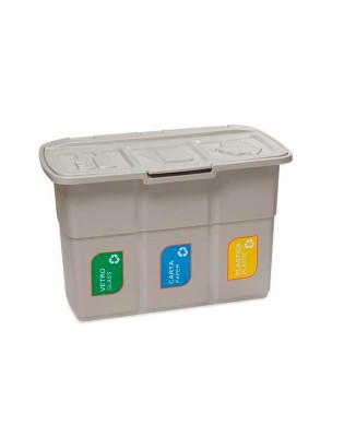 BALDE LIXO DEA 433 ECOPAT ECOPONTO 75L TORTORA