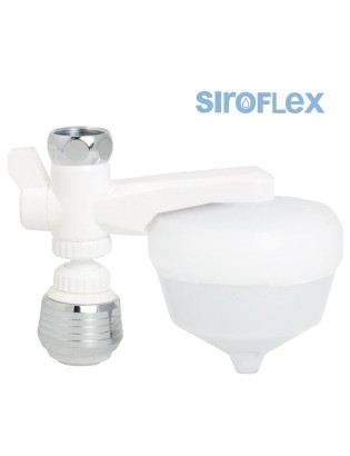 PURIFICADOR AGUA 2650/1S UNIVERSAL 3-A CROMADO/BRANCO