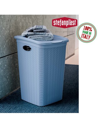 CESTO ROUPA 30052 ELEGANCE CASTANHO 50L 38X37X54,5CM PLST
