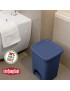 BALDE LIXO 30100 ELEGANCE BRANCO 6L 20,5X20,5X28CM PLST