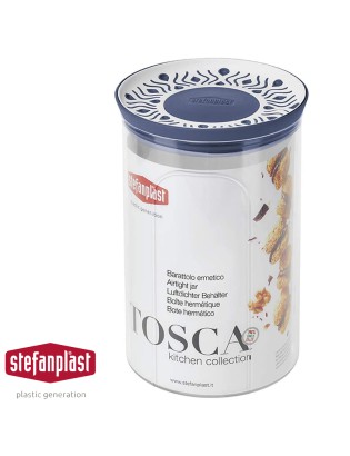 CAIXA HERMETICA TOSCA 55451 RED. BRANCO/AZUL 1,2L