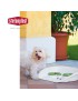 COMEDOURO 97782 DUPLO VERDE/GRANITO 46X35X11CM PLST