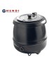 PANELA SOPA ELETRICA HENDI 860083 PRETA 8L 34X36CM 435W