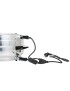 CABO LIGAÇAO H05RNF DUPLO C/INTERRUPTOR 130CM ELETRICO PRETO