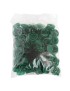 CAPSULAS P/GARRAFA 100UND C/PATILHA PLASTICO VERDE