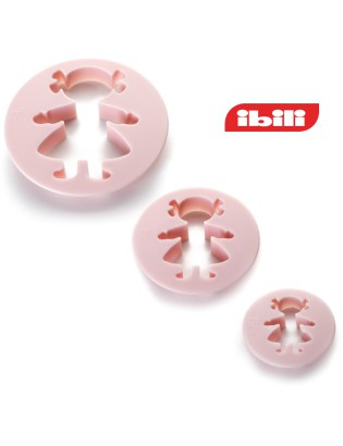 CONJ. 3 CORTA MASSAS MENINA 788901 IBILI