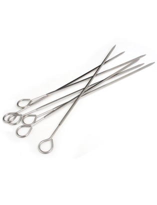 GUD - ESPETADA 30 CM ARGOLA FIXA INOX BL6