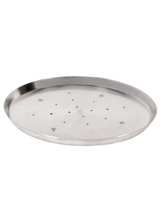 FORMA 24CM PIZZA C/FUROS INOX JK