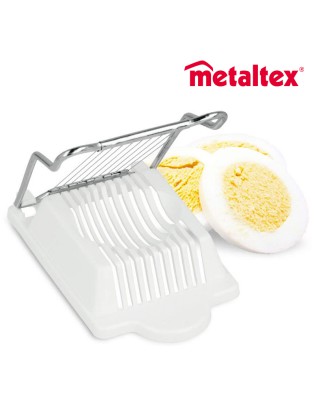 204500 - CORTA OVOS SIMPLES PLASTICO METALTEX 13CM