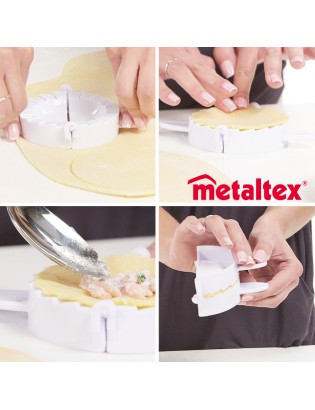 FORMA EMPADA / RAVIOLI METALTEX 252340 CONJ.3 PLST