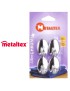 LILLIPUT CHOROME 294612 - CARTAZ C/4 CABIDES ADESIVOS MET