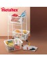 341803 SAN DIEGO - CARRO 3 PRATELEIRAS MET 30X38X68CM