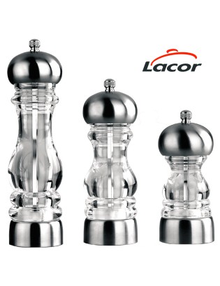 MOINHO PIMENTA LACOR 62818 ACRILICO 18CM