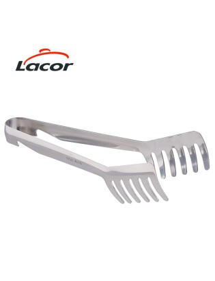PINÇA ESPARGUETE LACOR 62981 LUXE 20CM INOX 18/10