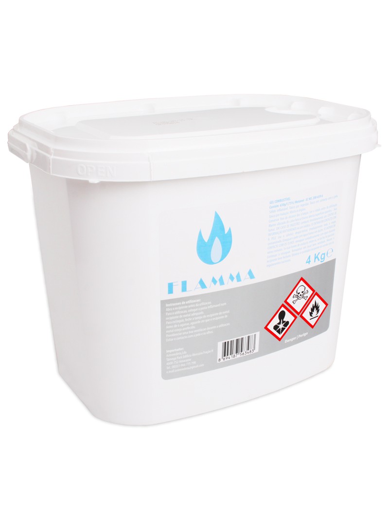 GEL CHAFING DISH METHANOL FLAMMA BALDE 4KG