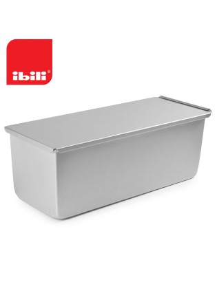 FORMA PAO IBILI 815634 XL C/TAMPA  34,5X12X12,5CM ALUMINIO