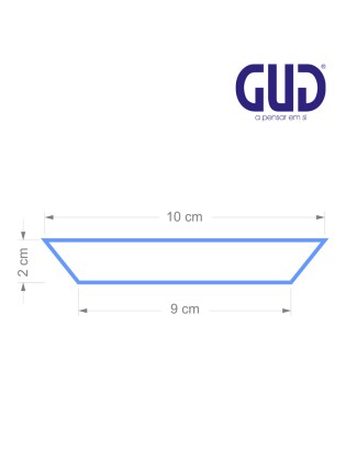 FORMA TARTINHA GUD CANELADA 10X2CM CONJ.6 F. SOLTO ANTI-ADER