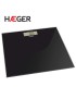 BALANÇA WC HAEGER DARK BS-DIG-010A DIGITAL 180KG VIDRO