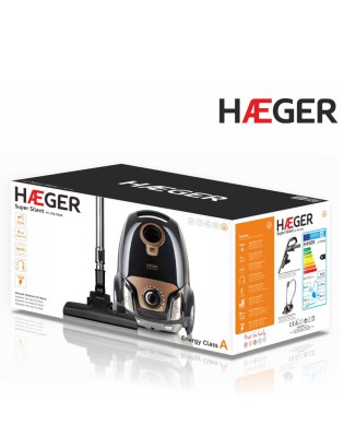 ASPIRADOR HAEGER SUPER SILENT VC-75B.039A C/SACO 750W