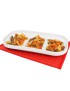 BANDEJA APERITIVOS BRANCA C/DIVISORIAS 29X16CM